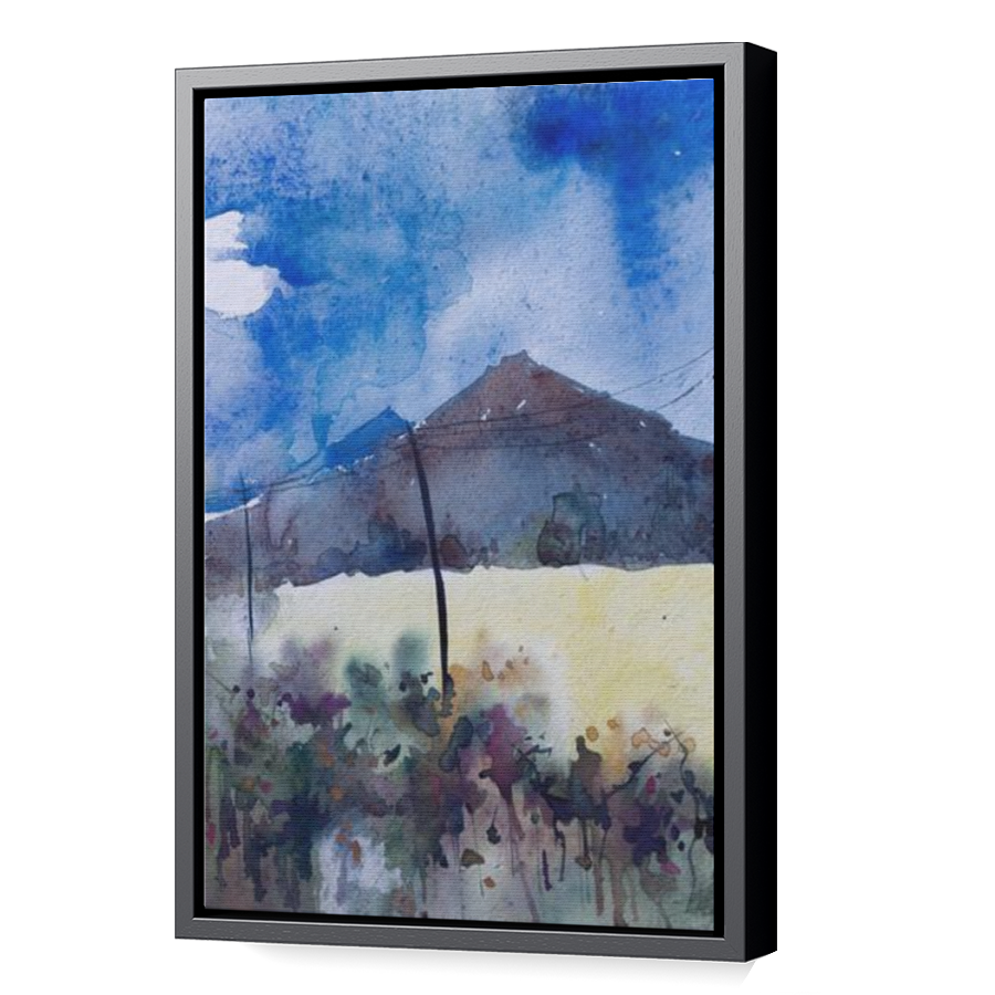 Thumbnail for Canvas - Black Floating Frame