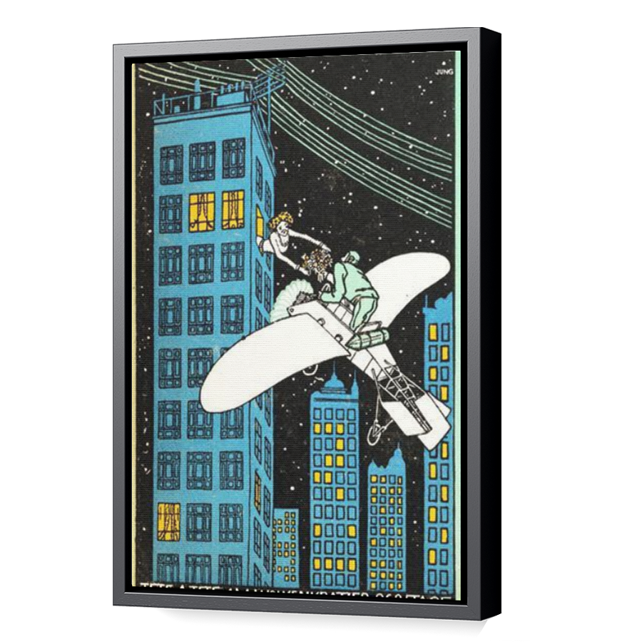 Thumbnail for Canvas - Black Floating Frame