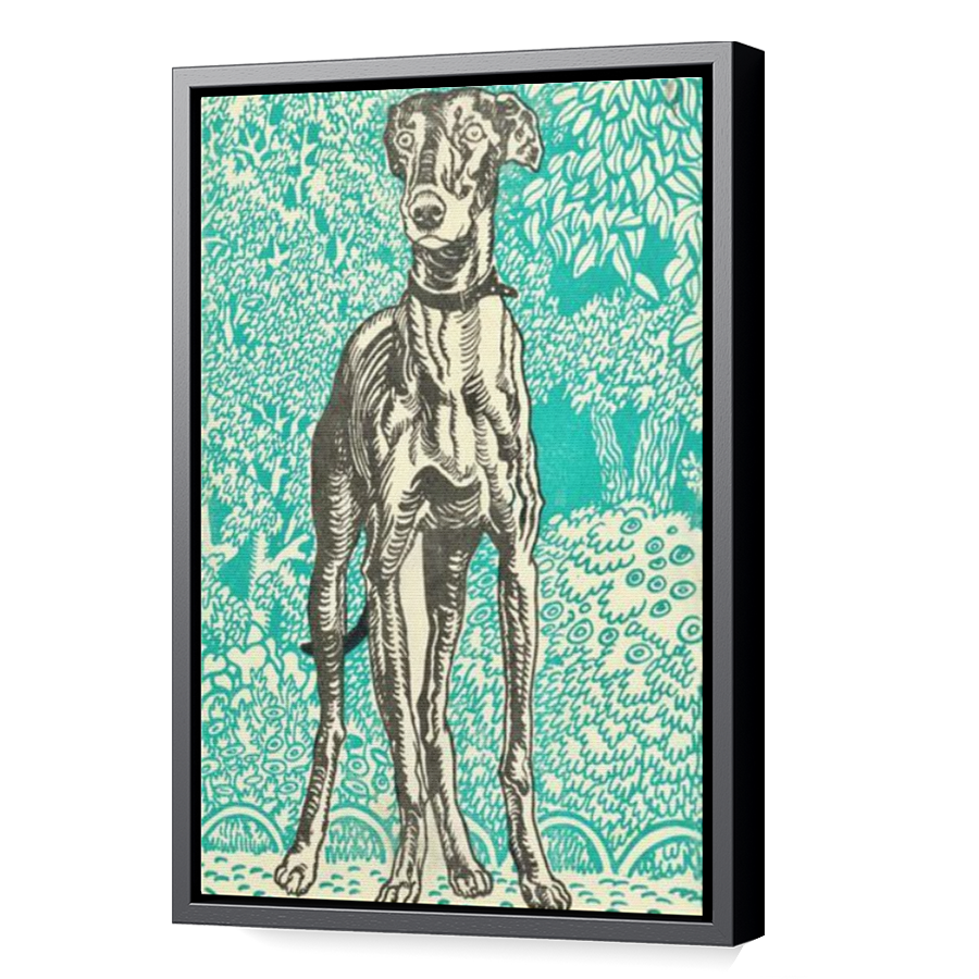 Thumbnail for Canvas - Black Floating Frame
