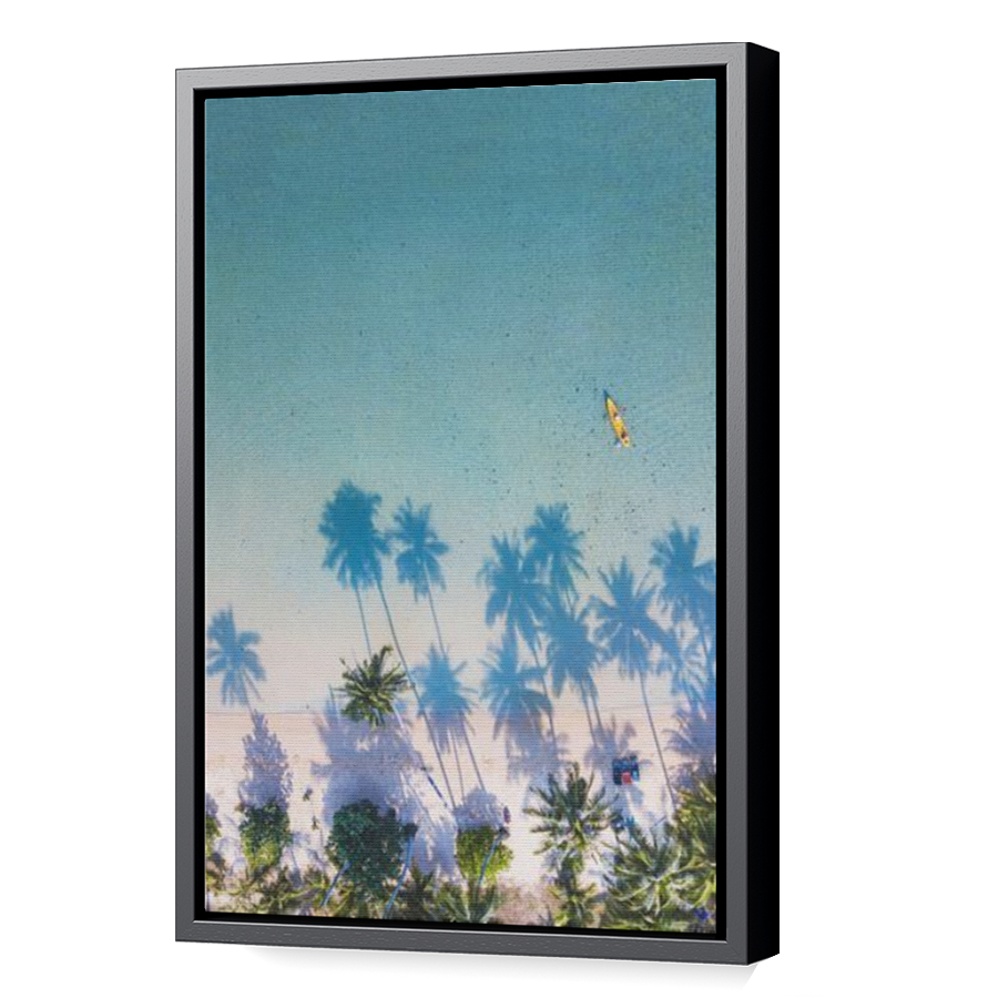 Thumbnail for Canvas - Black Floating Frame
