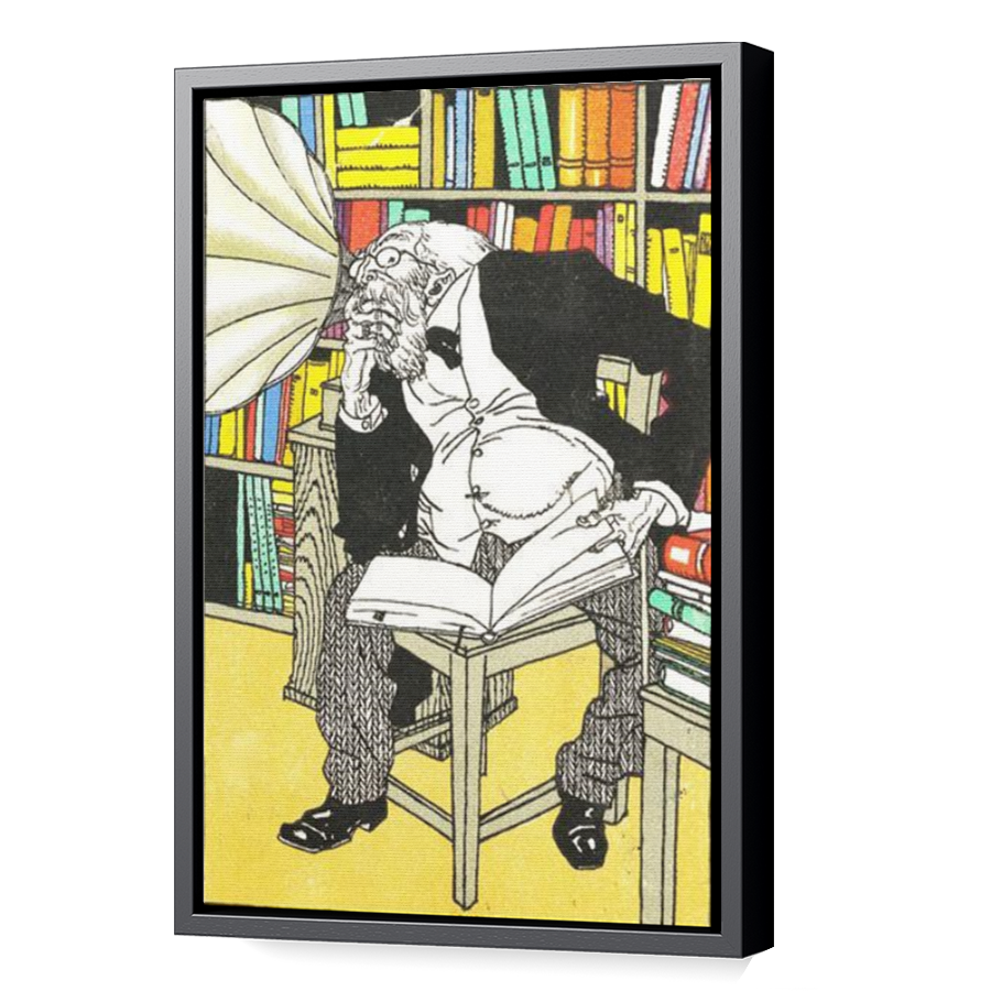 Thumbnail for Canvas - Black Floating Frame