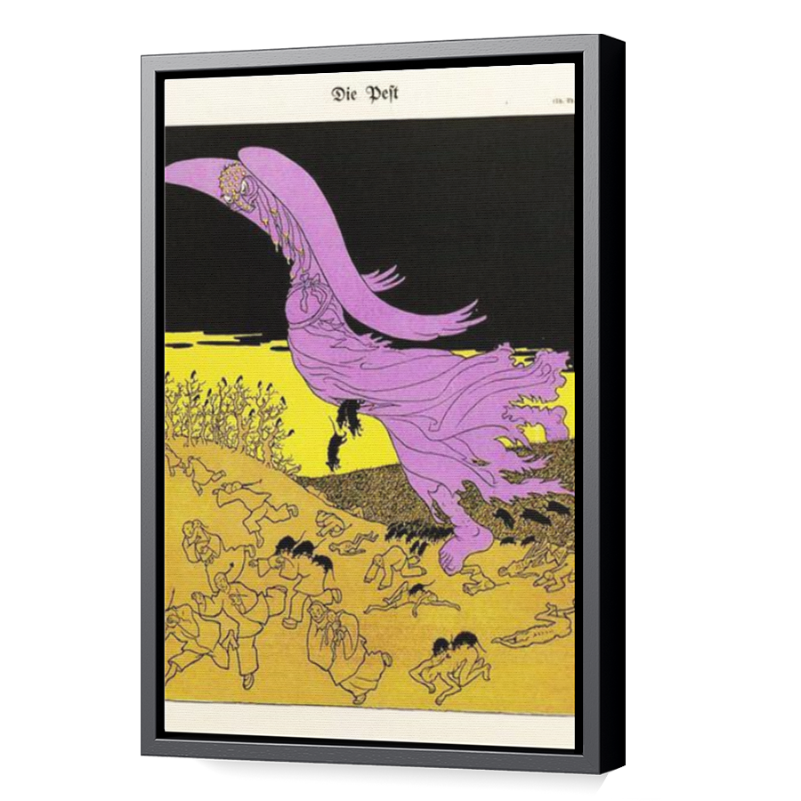 Thumbnail for Canvas - Black Floating Frame