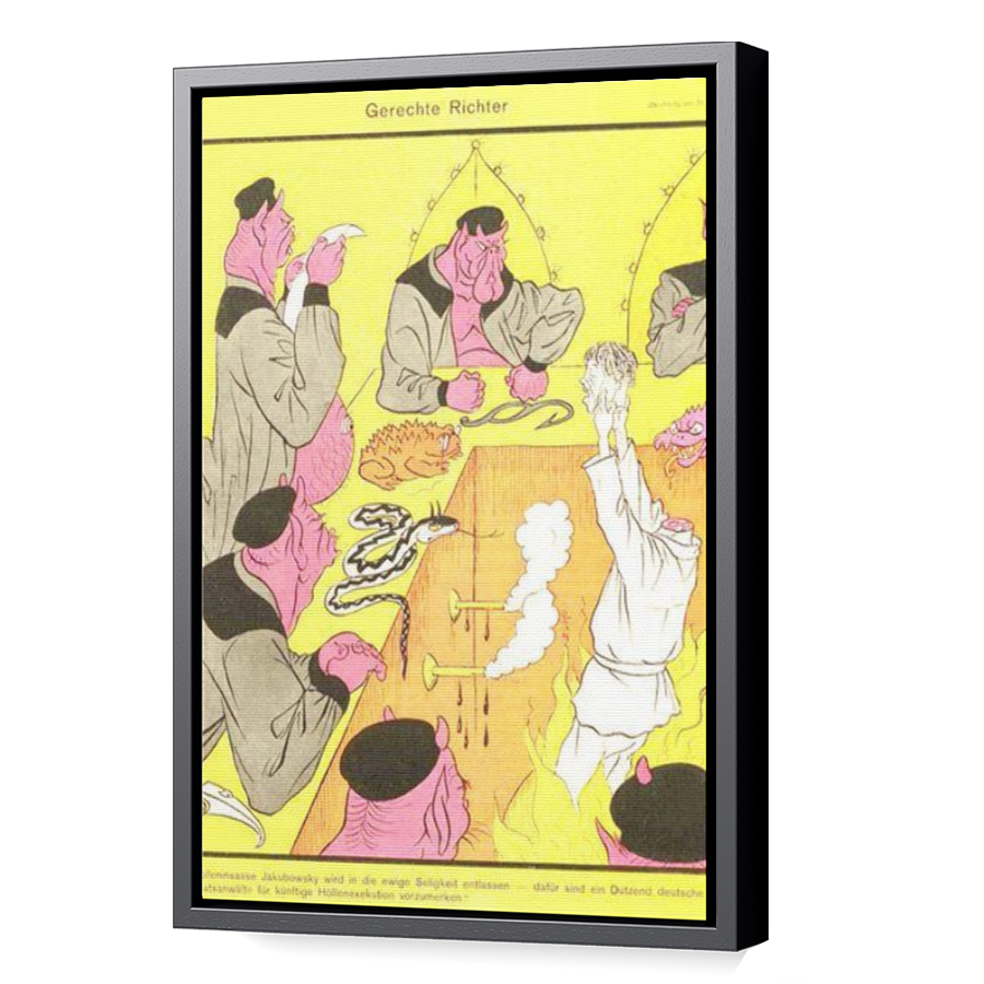 Thumbnail for Canvas - Black Floating Frame