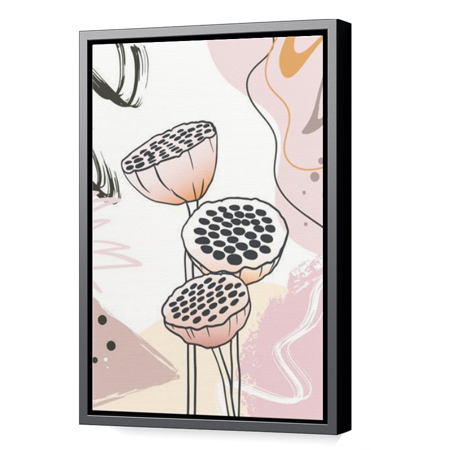 Thumbnail for Canvas - Black Floating Frame