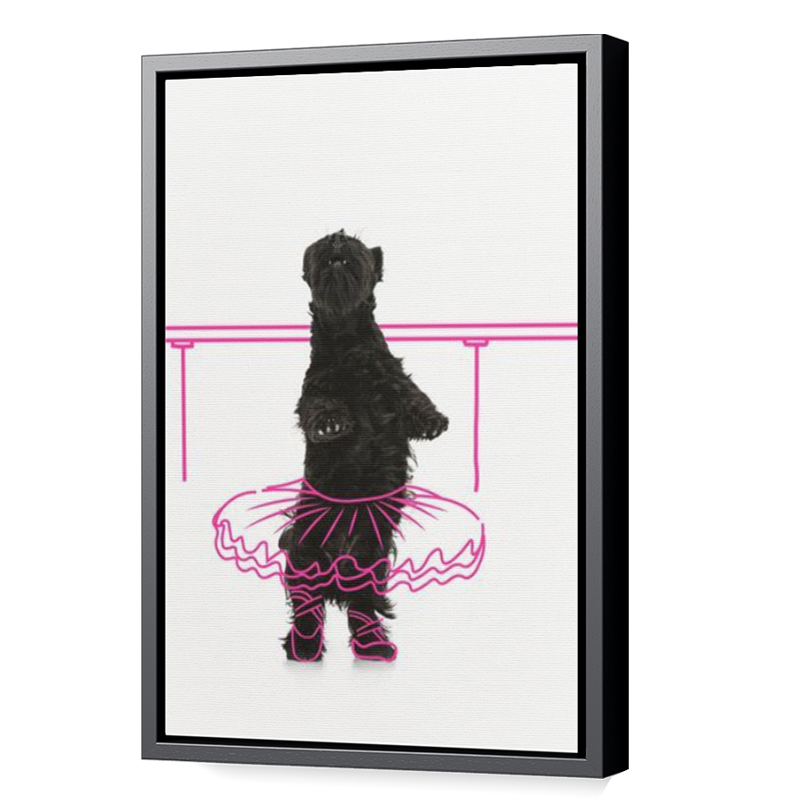 Thumbnail for Canvas - Black Floating Frame