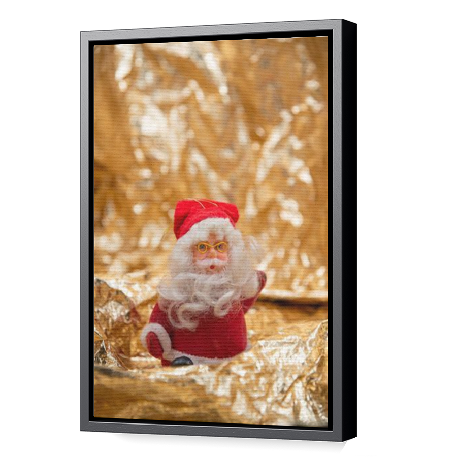 Thumbnail for Canvas - Black Floating Frame