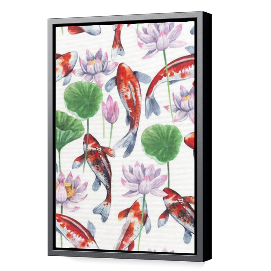Thumbnail for Canvas - Black Floating Frame