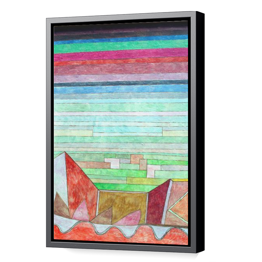 Thumbnail for Canvas - Black Floating Frame