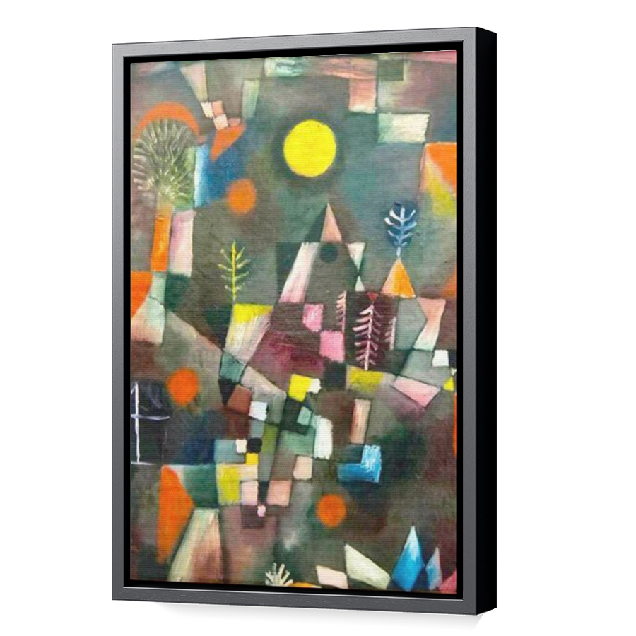 Thumbnail for Canvas - Black Floating Frame