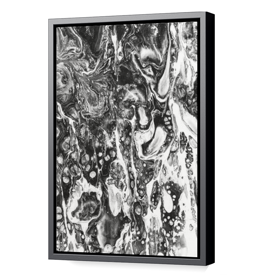 Thumbnail for Canvas - Black Floating Frame