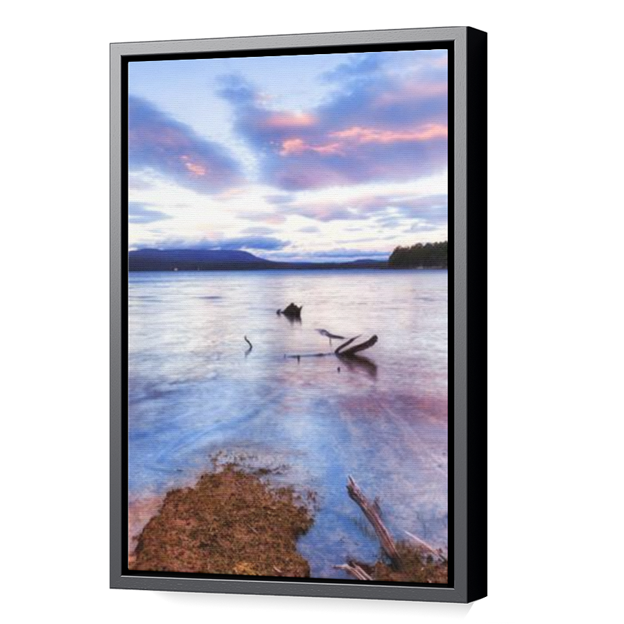 Thumbnail for Canvas - Black Floating Frame