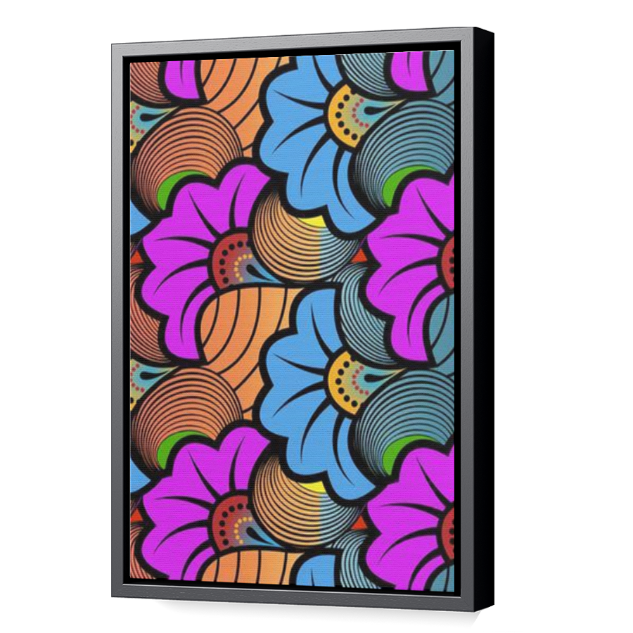 Thumbnail for Canvas - Black Floating Frame