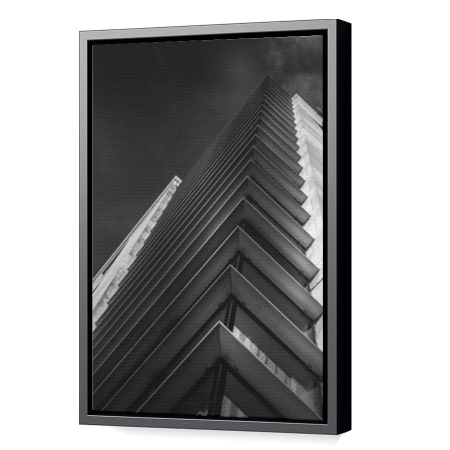 Thumbnail for Canvas - Black Floating Frame
