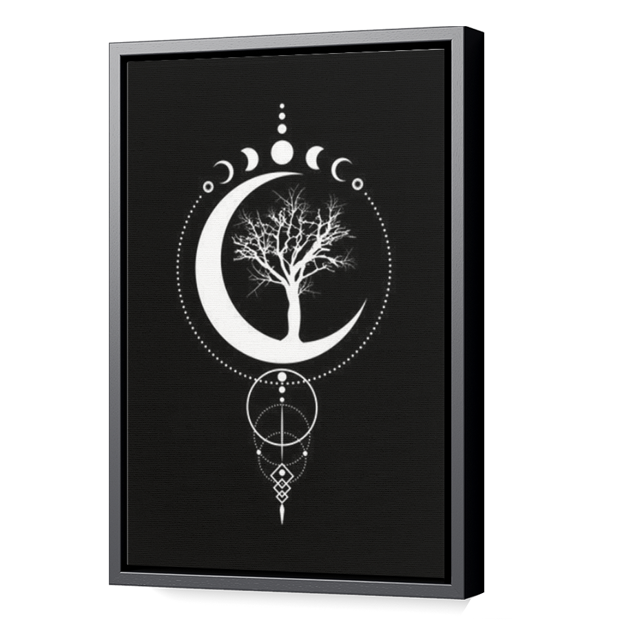 Thumbnail for Canvas - Black Floating Frame