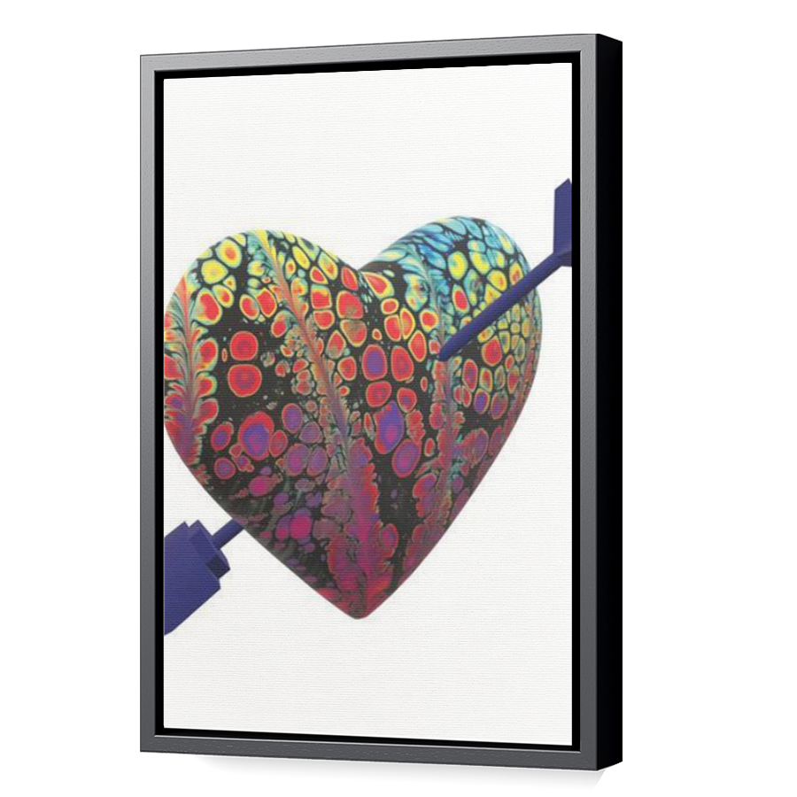 Thumbnail for Canvas - Black Floating Frame