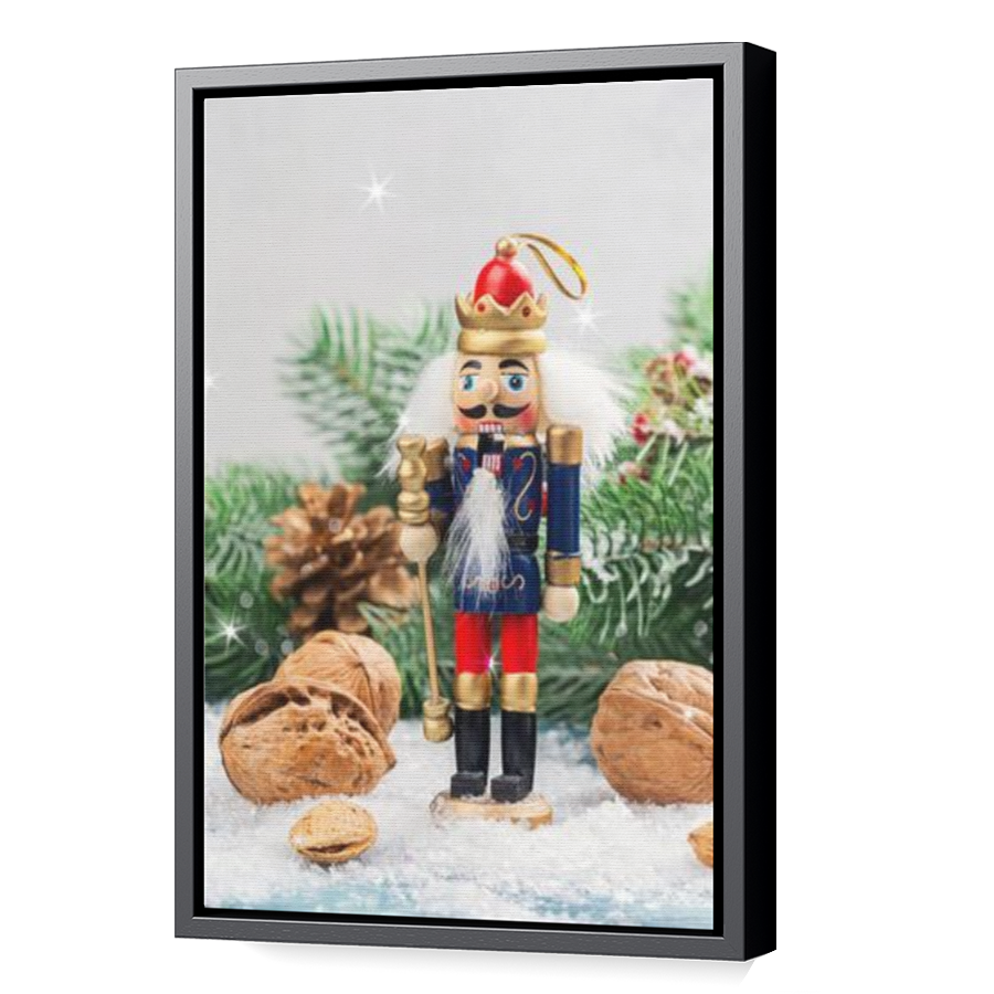 Thumbnail for Canvas - Black Floating Frame