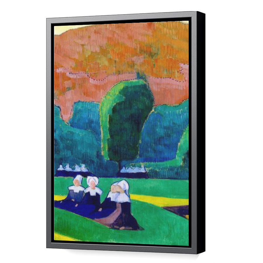 Thumbnail for Canvas - Black Floating Frame