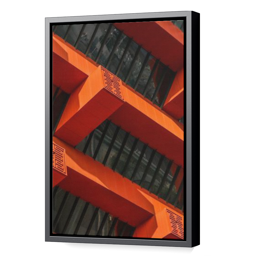 Thumbnail for Canvas - Black Floating Frame
