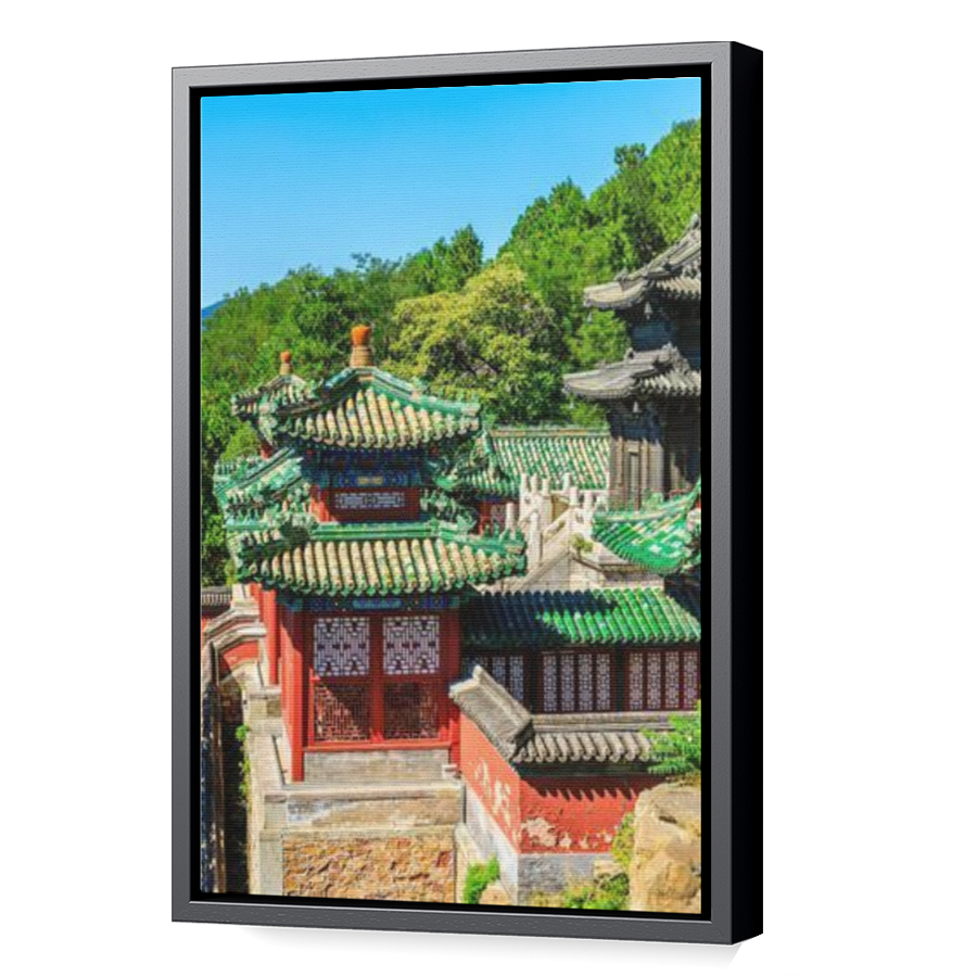 Thumbnail for Canvas - Black Floating Frame