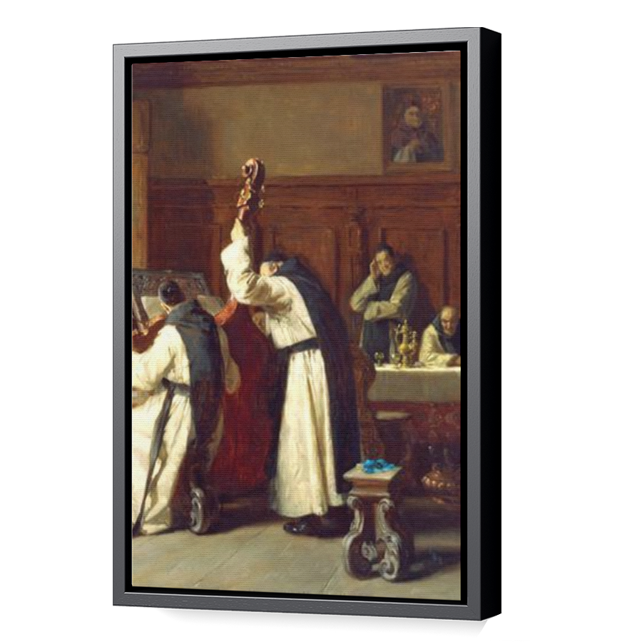 Thumbnail for Canvas - Black Floating Frame
