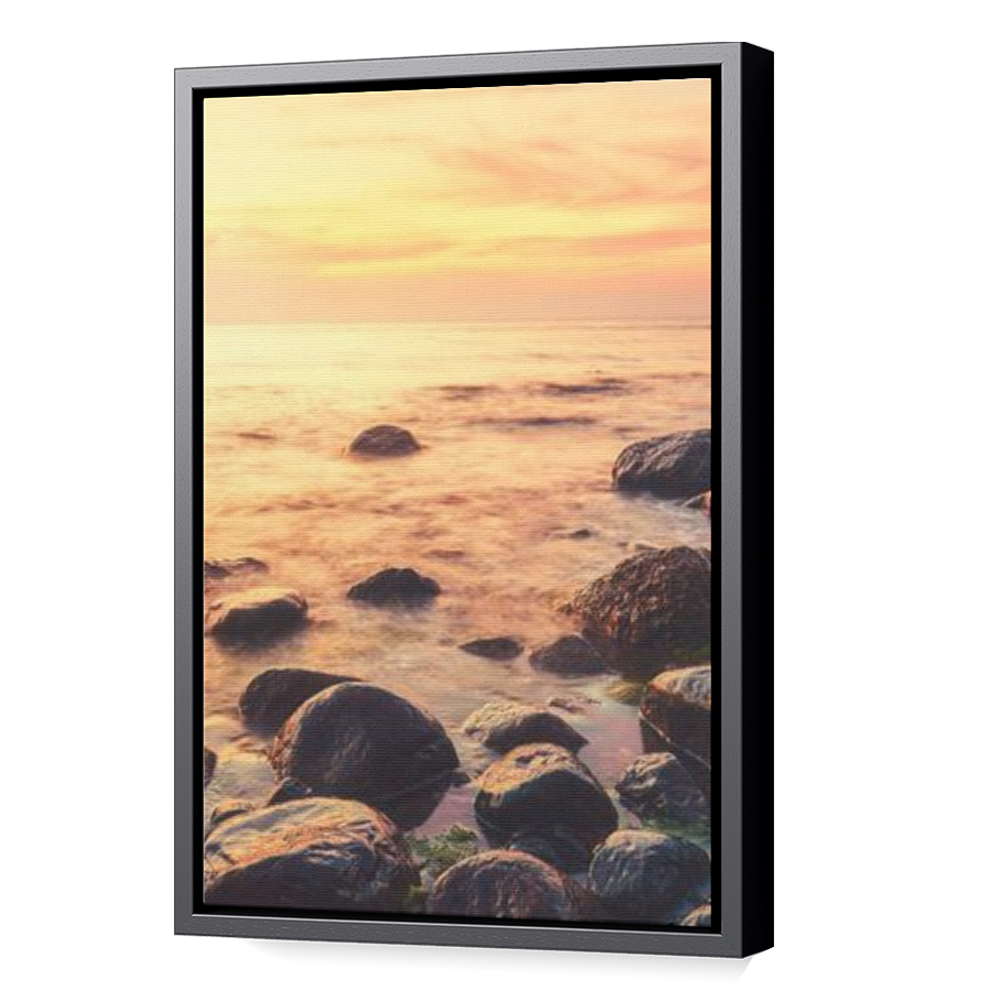 Thumbnail for Canvas - Black Floating Frame