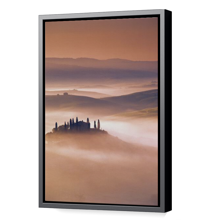 Thumbnail for Canvas - Black Floating Frame