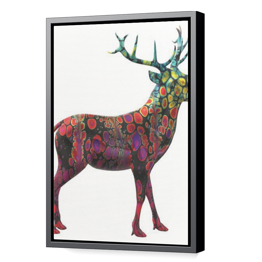 Thumbnail for Canvas - Black Floating Frame