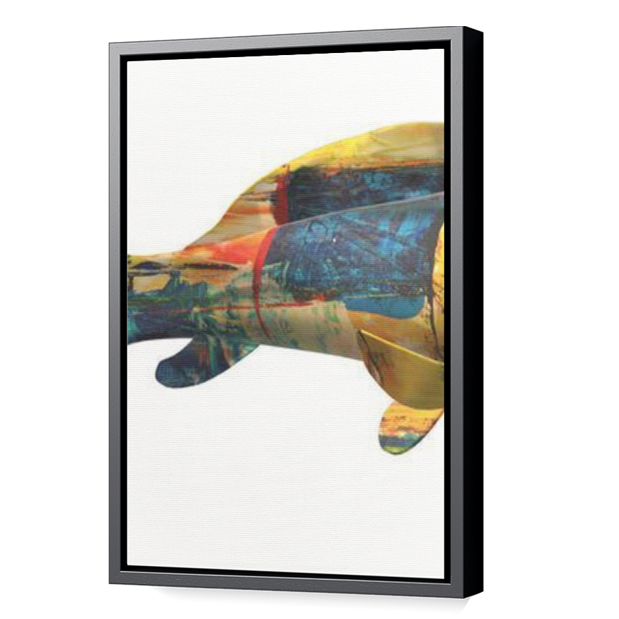 Thumbnail for Canvas - Black Floating Frame