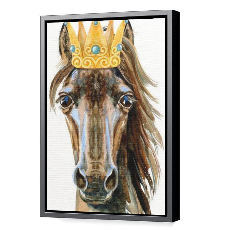 Thumbnail for Canvas - Black Floating Frame
