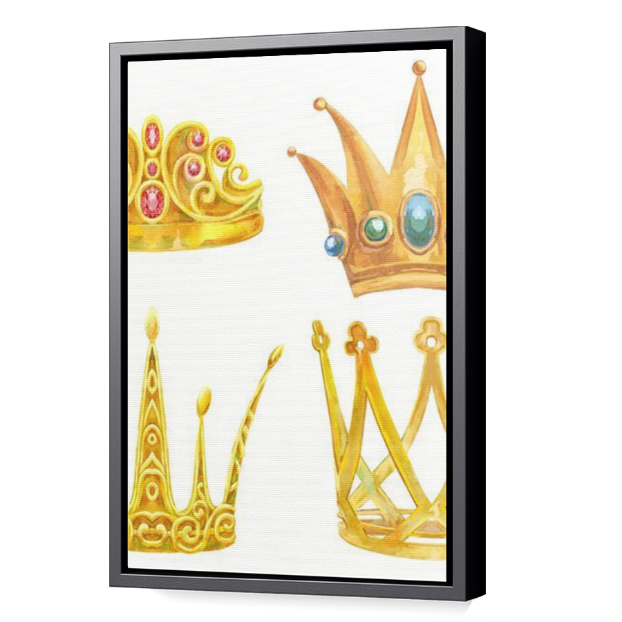 Thumbnail for Canvas - Black Floating Frame