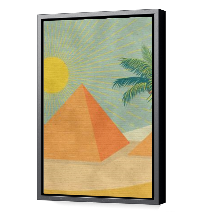 Thumbnail for Canvas - Black Floating Frame