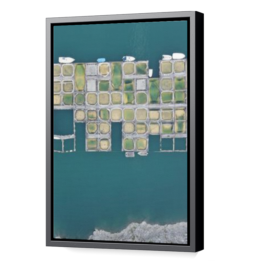 Thumbnail for Canvas - Black Floating Frame