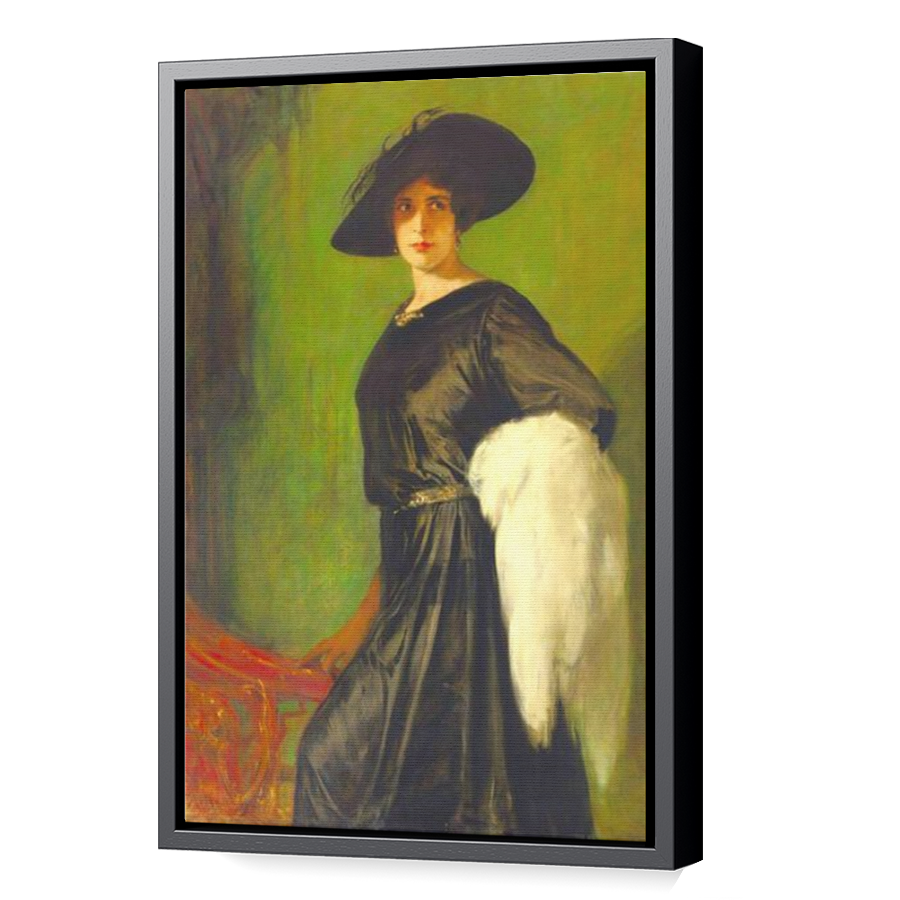 Thumbnail for Canvas - Black Floating Frame