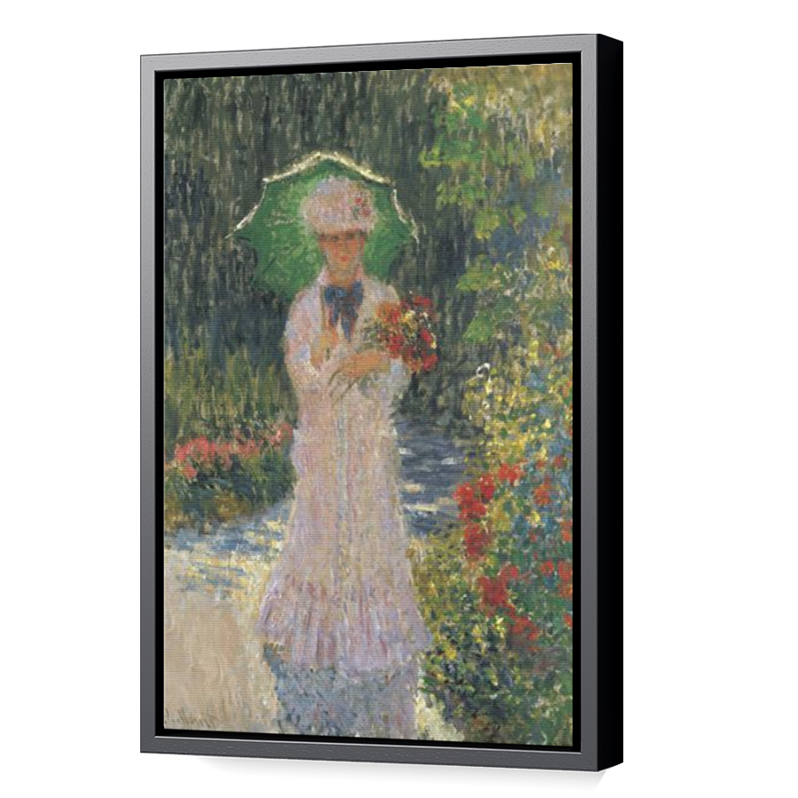 Thumbnail for Canvas - Black Floating Frame