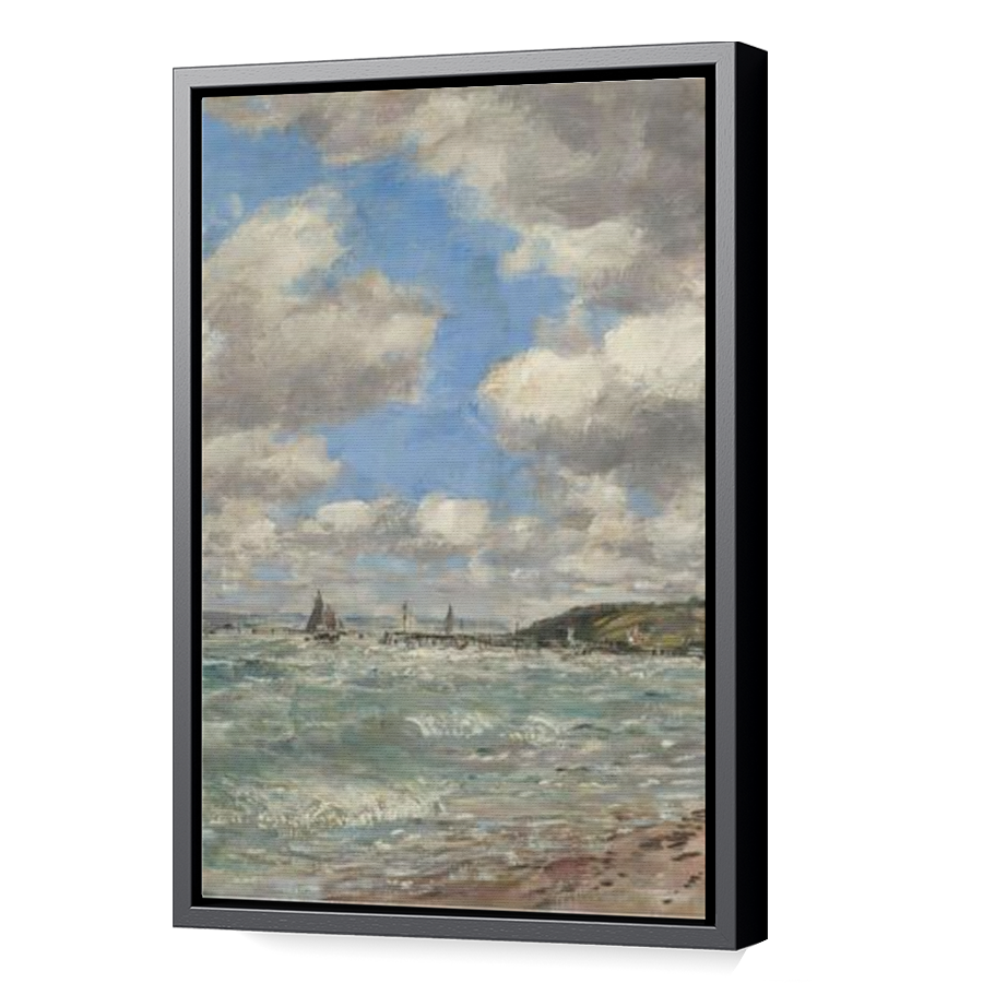 Thumbnail for Canvas - Black Floating Frame