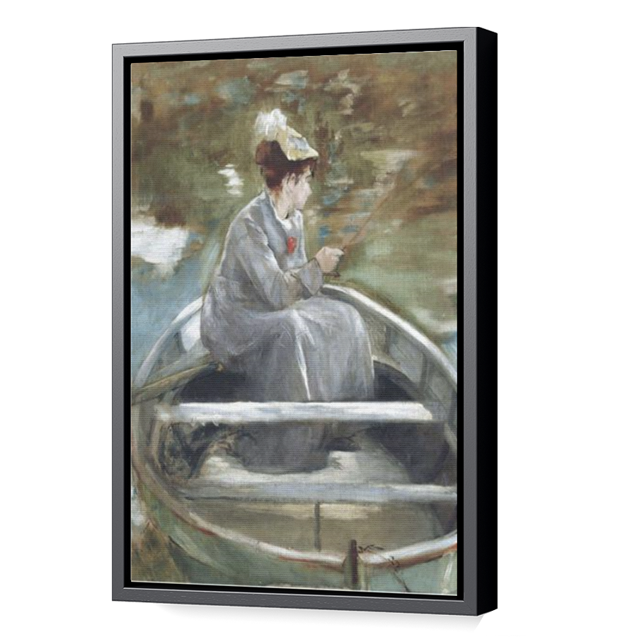 Thumbnail for Canvas - Black Floating Frame