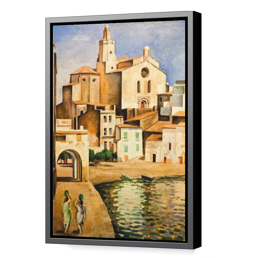 Thumbnail for Canvas - Black Floating Frame