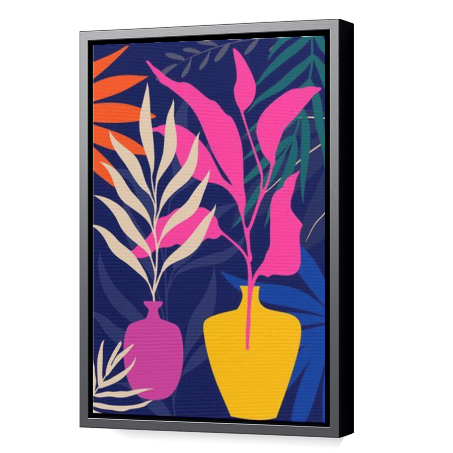 Thumbnail for Canvas - Black Floating Frame