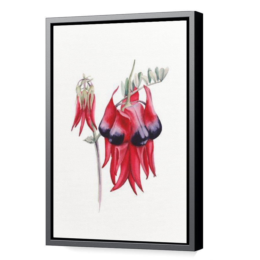 Thumbnail for Canvas - Black Floating Frame