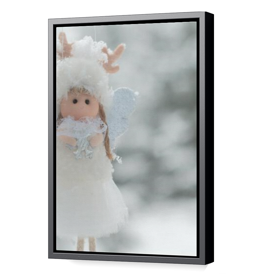 Thumbnail for Canvas - Black Floating Frame