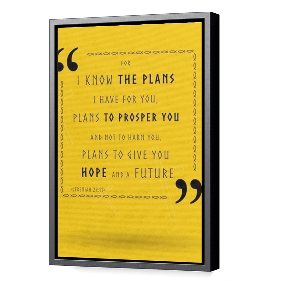 Thumbnail for Canvas - Black Floating Frame