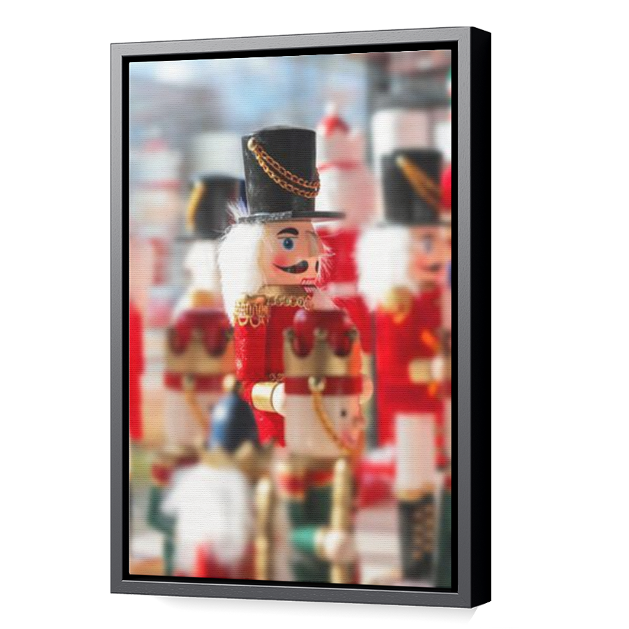 Thumbnail for Canvas - Black Floating Frame