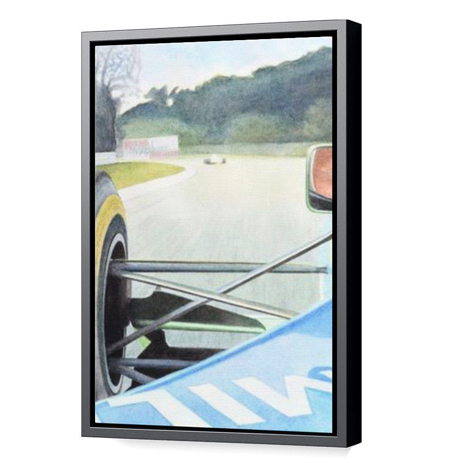 Thumbnail for Canvas - Black Floating Frame