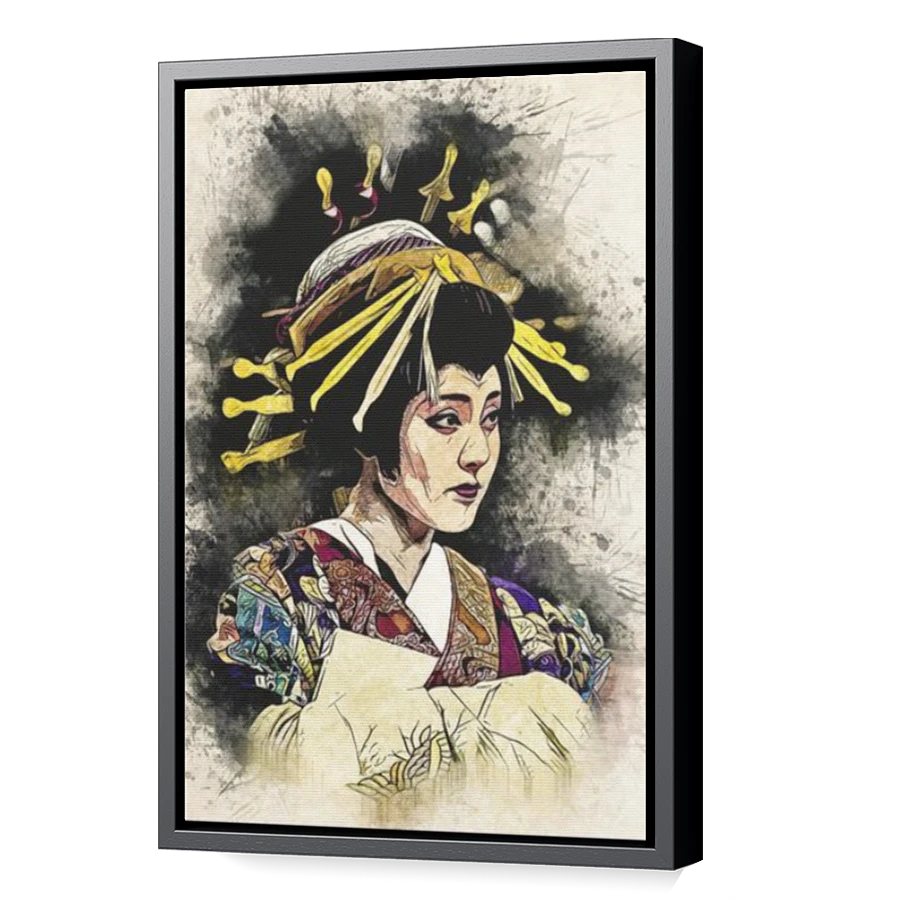 Thumbnail for Canvas - Black Floating Frame