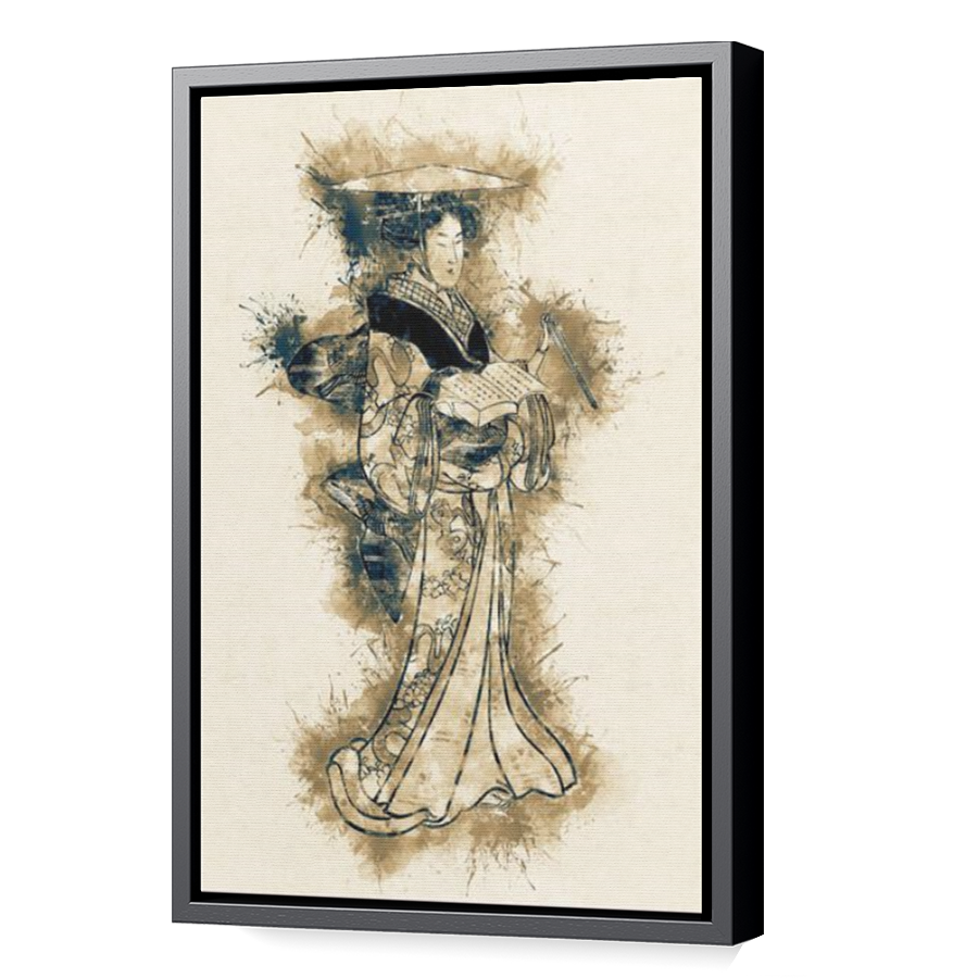Thumbnail for Canvas - Black Floating Frame