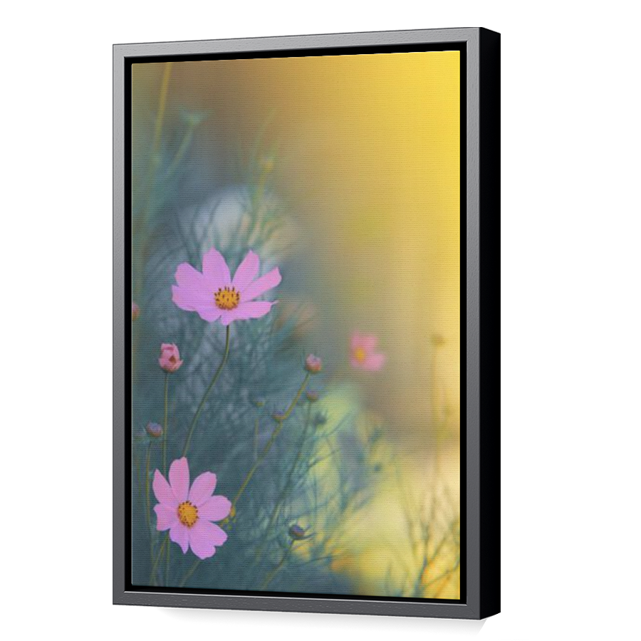 Thumbnail for Canvas - Black Floating Frame