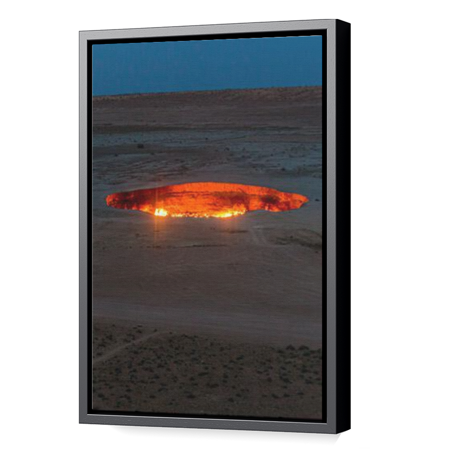 Thumbnail for Canvas - Black Floating Frame