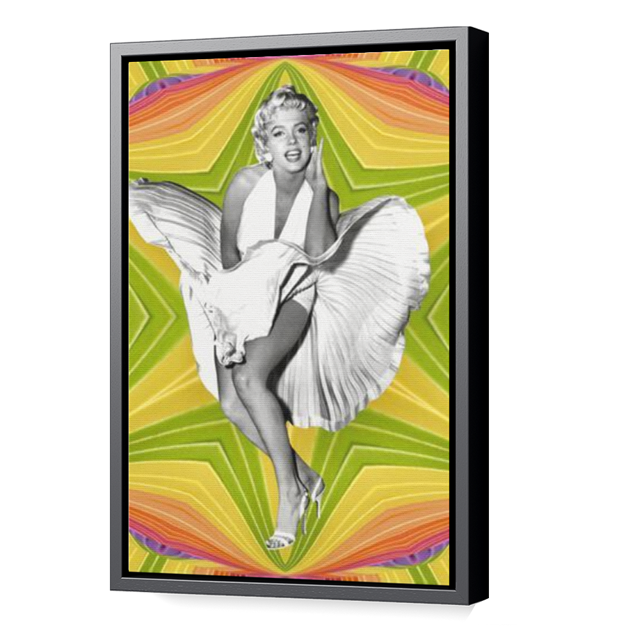 Thumbnail for Canvas - Black Floating Frame