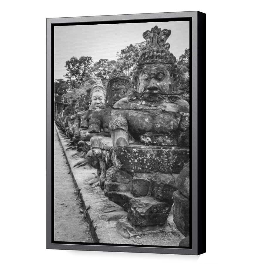 Thumbnail for Canvas - Black Floating Frame