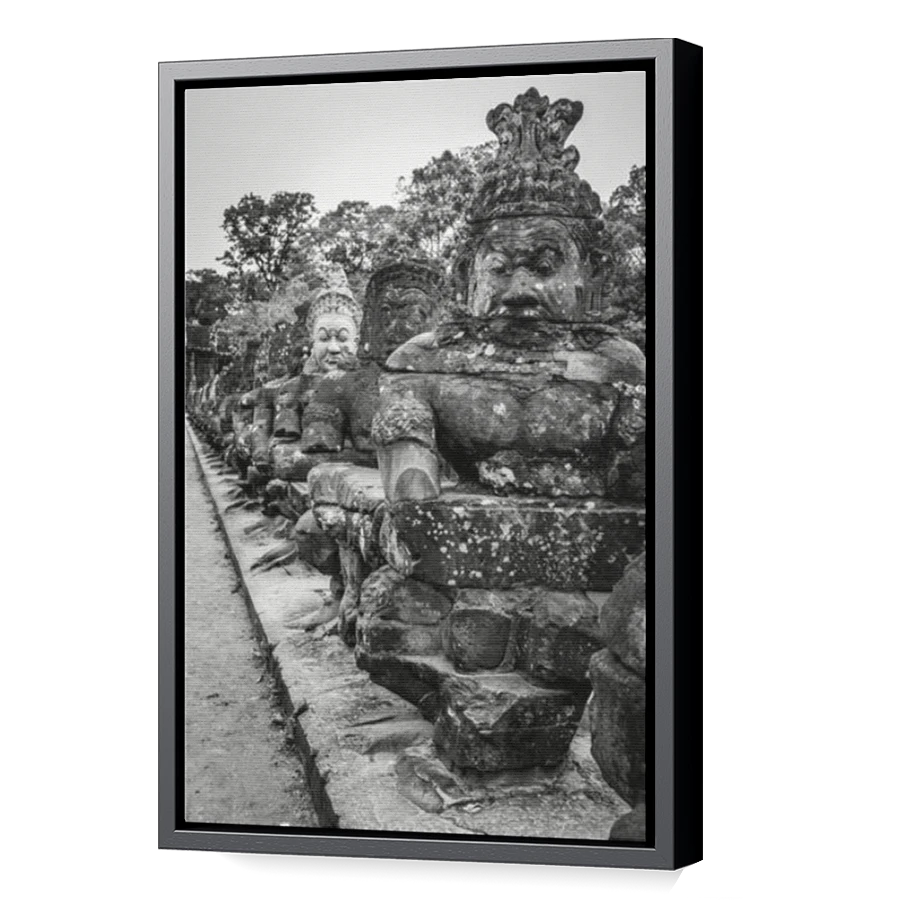Thumbnail for Canvas - Black Floating Frame